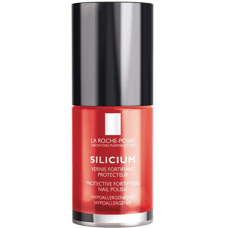 La Roche-Posay Silicium Color Care lak na nehty odstín 24 Perfect Red 6 ml