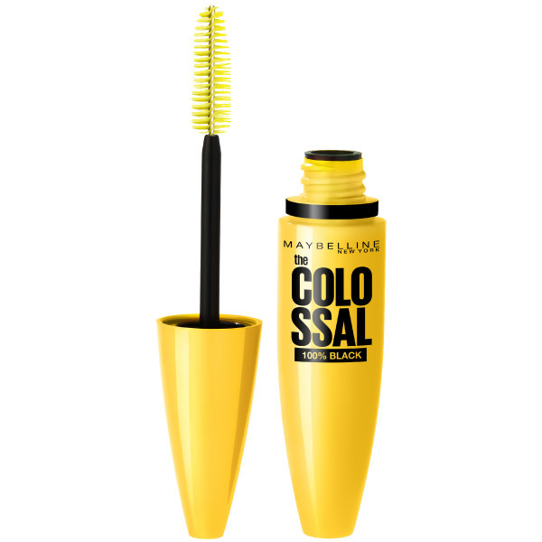 MAYBELLINE NEW YORK The Colossal 100% Black řasenka odstín Black 10.7 ml