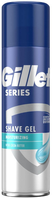 Gillette Series Moisturizing gel na holení s hydratačním účinkem 200 ml