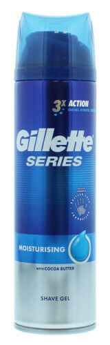 Gillette Series Moisturizing gel na holení s hydratačním účinkem 200 ml