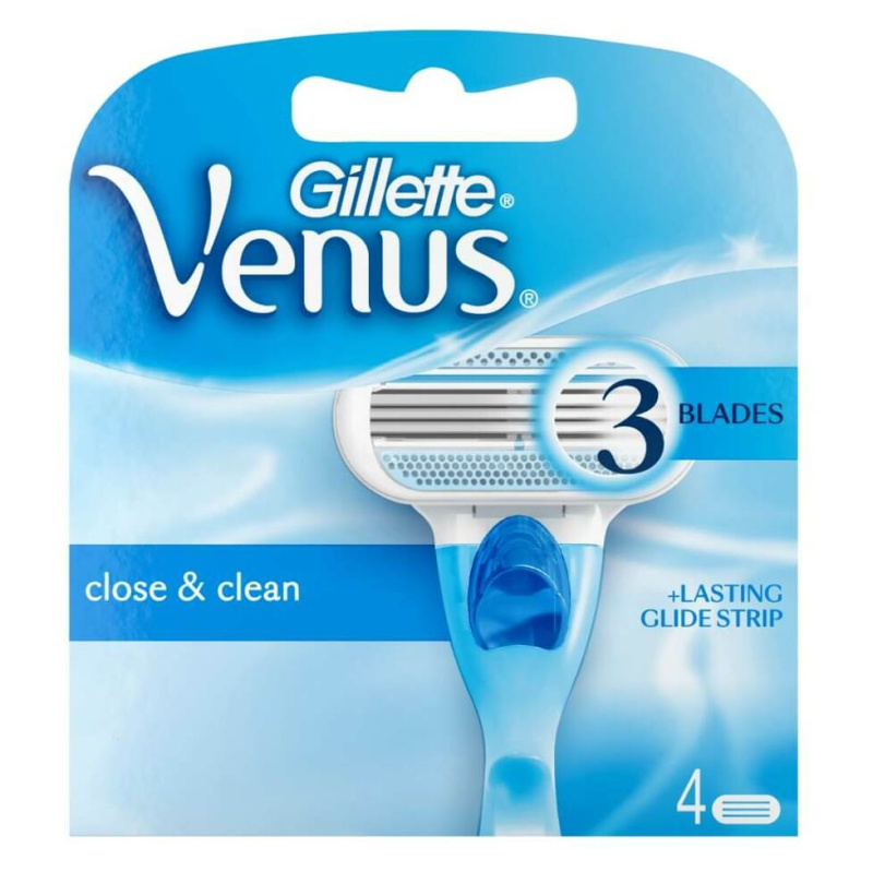 Gillette Venus Smooth náhradní hlavice 4 ks