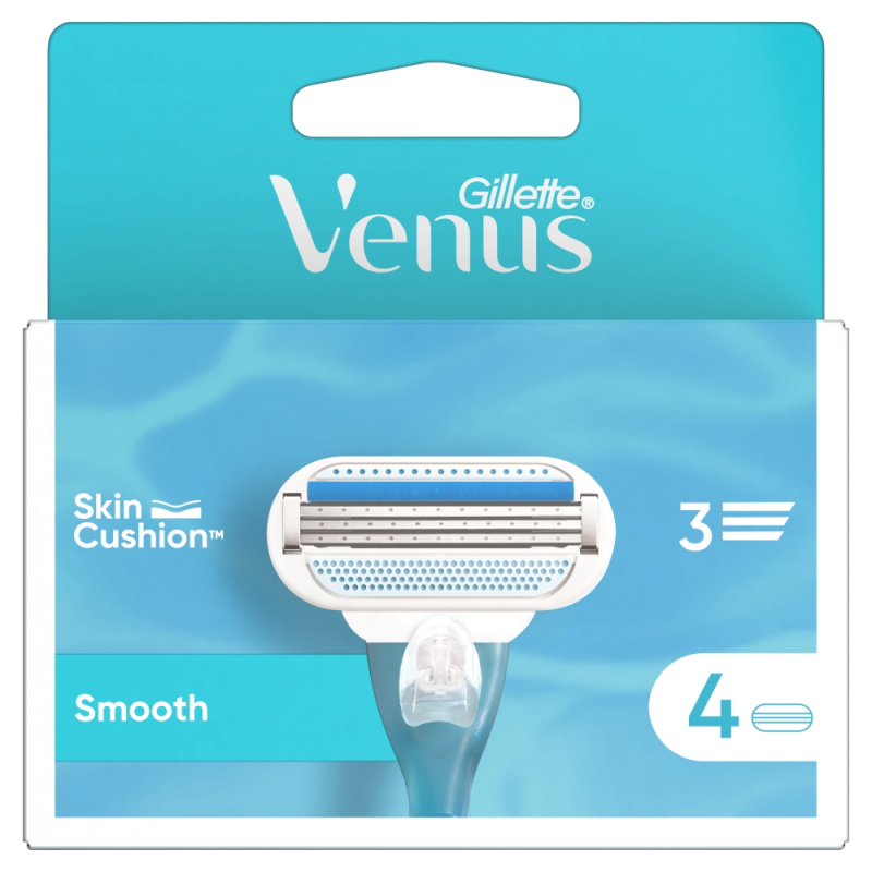 Gillette Venus Smooth náhradní hlavice 4 ks