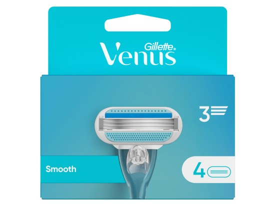 Gillette Venus Smooth náhradní hlavice 4 ks