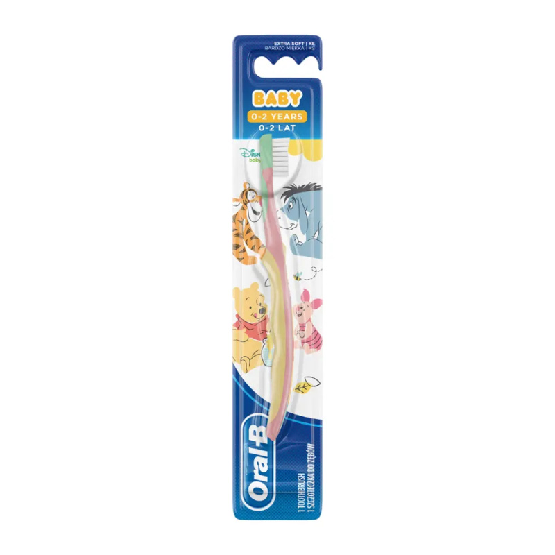 Oral B Baby 0 - 2 years zubní kartáček pro děti 0 - 2 years 1 ks