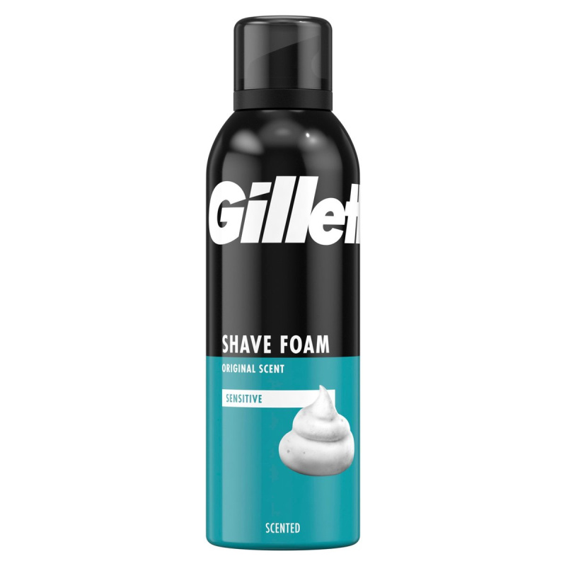 Gillette Classic Sensitive Pánská pěna na holení