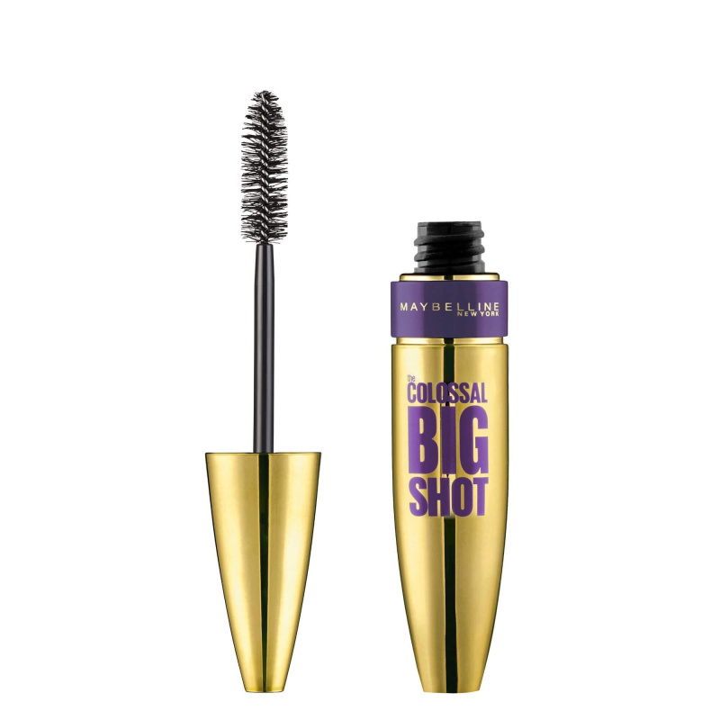 MAYBELLINE NEW YORK The Colossal Big Shot řasenka pro objem odstín Very Black 9.5 ml