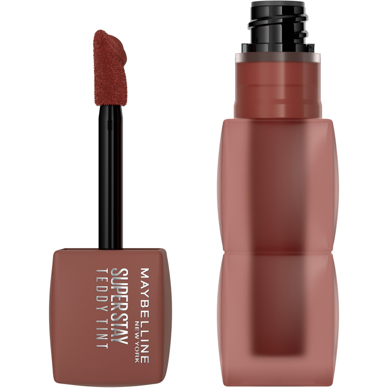 MAYBELLINE NEW YORK SuperStay Teddy Tint dlouhotrvající rtěnka s matným efektem odstín 20 Mascara Tear 5 ml