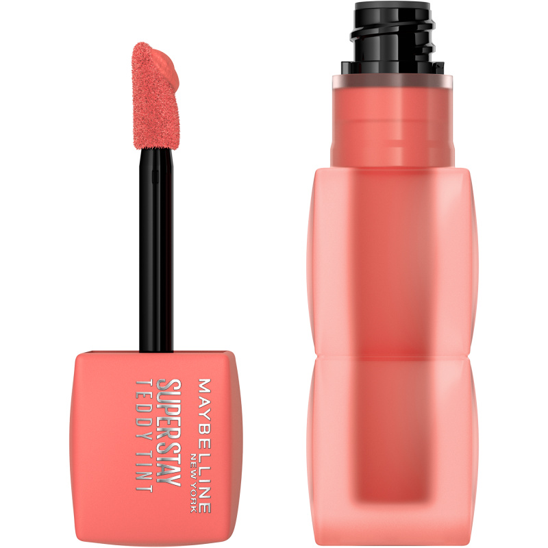 MAYBELLINE NEW YORK SuperStay Teddy Tint dlouhotrvající rtěnka s matným efektem odstín 25 Baby Tee 5 ml