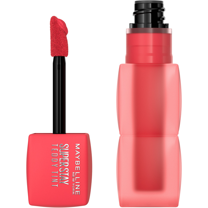 MAYBELLINE NEW YORK SuperStay Teddy Tint dlouhotrvající rtěnka s matným efektem odstín 35 July Forever 5 ml