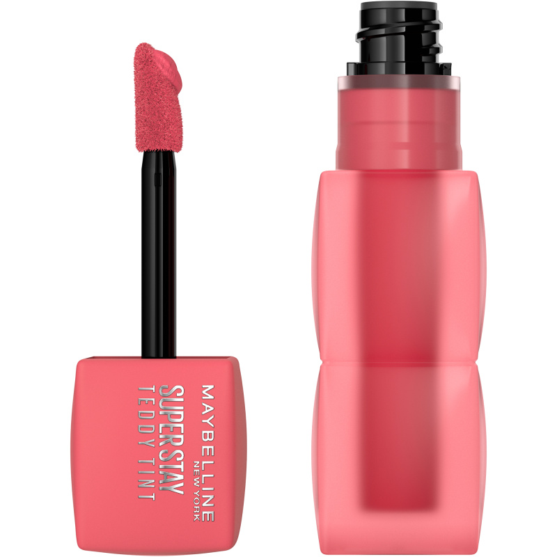 MAYBELLINE NEW YORK SuperStay Teddy Tint dlouhotrvající rtěnka s matným efektem odstín 40 Petalcore 5 ml