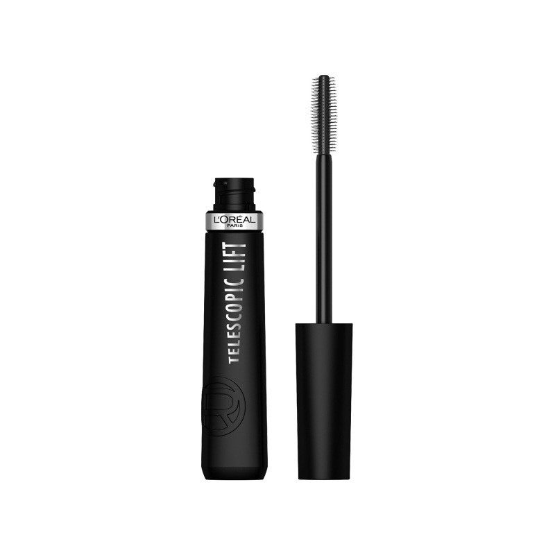 L’Oréal Paris Telescopic Lift Extra Black objemová řasenka v extra černé pro objem a natočení řas 9,9 ml