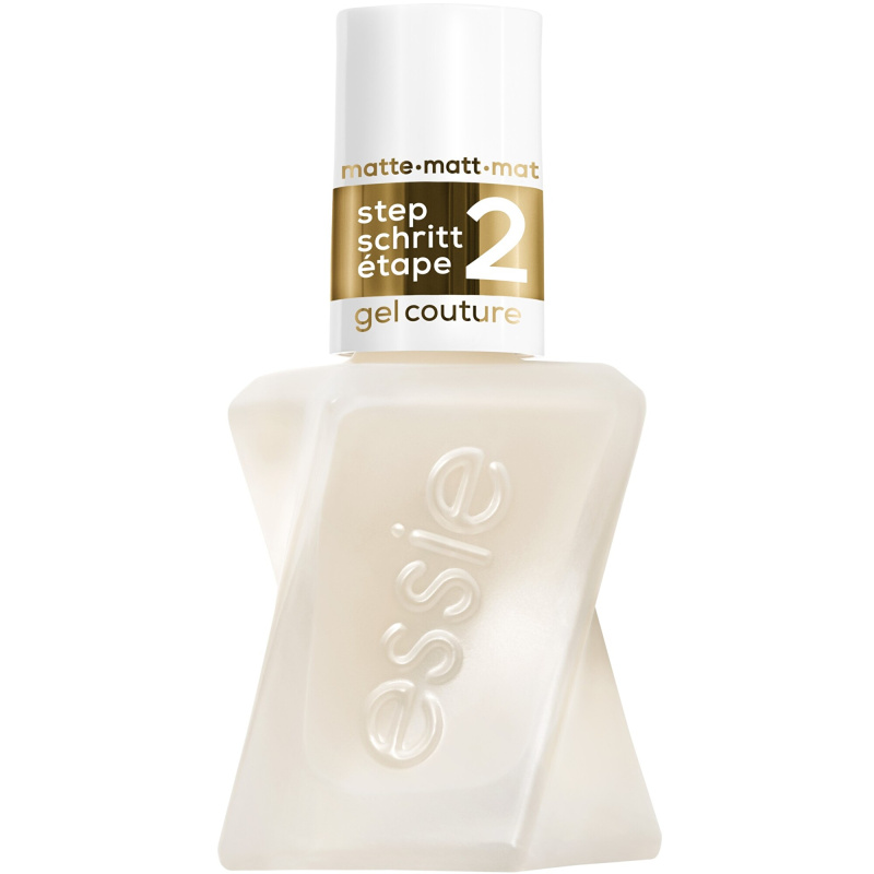 essie gel couture vrchní lak na nehty s matným efektem 13,5 ml