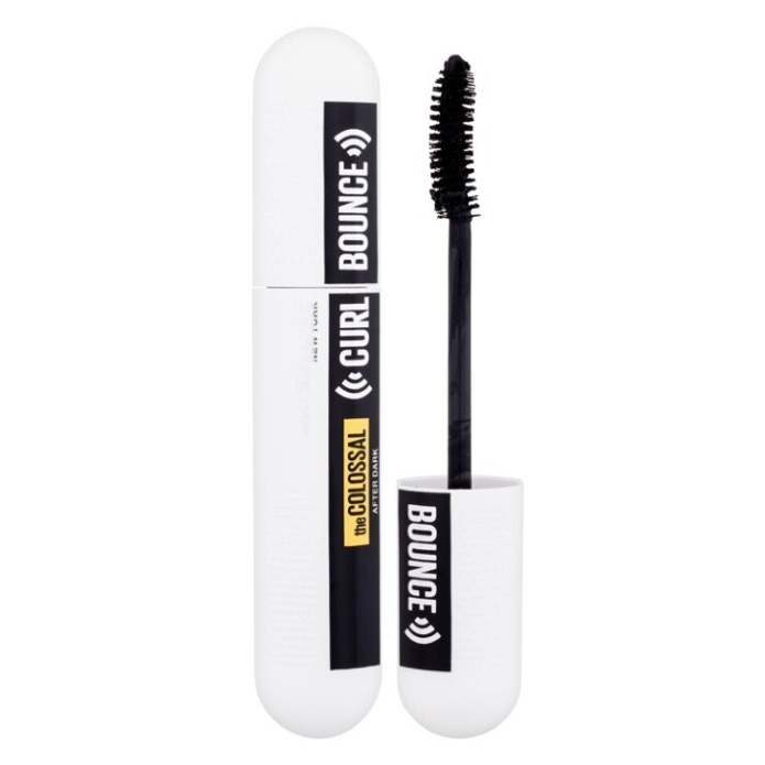 MAYBELLINE NEW YORK The Colossal Curl Bounce After Dark řasenka pro objem a natočení řas extra černá 10 ml