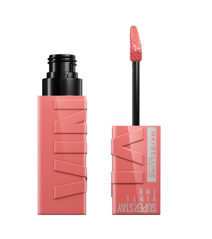 MAYBELLINE NEW YORK SuperStay Vinyl Ink dlouhotrvající tekutá rtěnka 100 CHARMED 4.2 ml