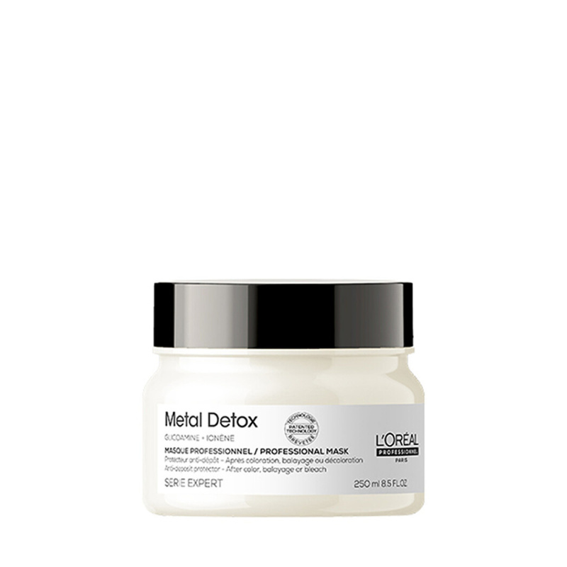 L’Oréal Professionnel Serie Expert Metal Detox hloubkově vyživující maska pro barvené a poškozené vlasy 250 ml