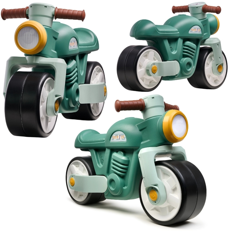Falk dětská odrážedlo motorka Retro zelená