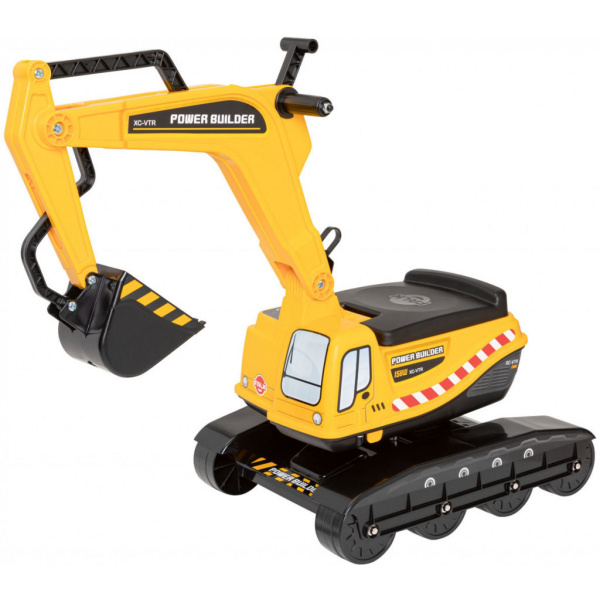 FALK Odrážedlo Digger Super Builder plně kloubový s otevíracím sedadlem