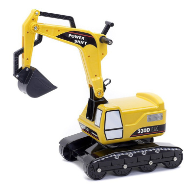 FALK Odrážedlo Digger Super Builder plně kloubový s otevíracím sedadlem