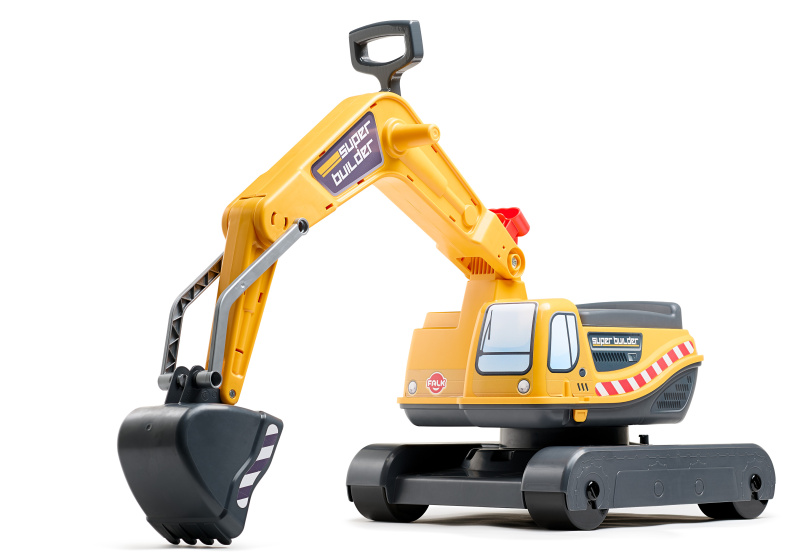 FALK Odrážedlo Digger Super Builder plně kloubový s otevíracím sedadlem