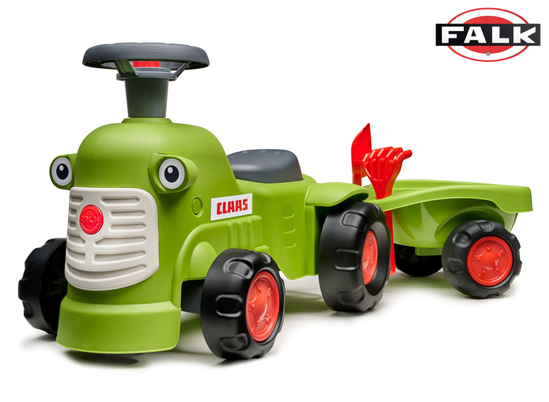 Falk 912C traktor Class s přívěsem