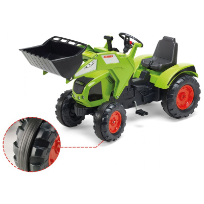 Falk Traktor Claas Axos 330 s přední lžící