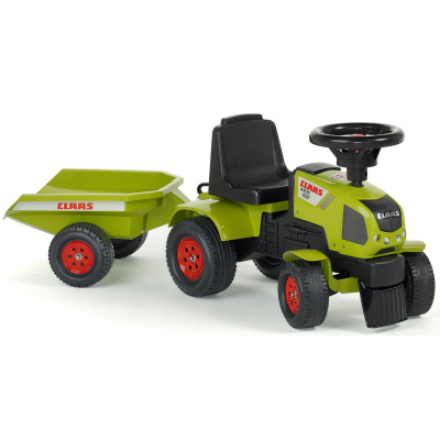 Falk 1012C Baby Claas Axos s vlečkou