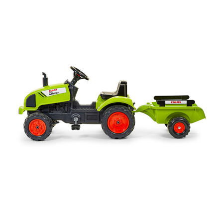 Traktor šlapací Claas Arion 410 s valníkem