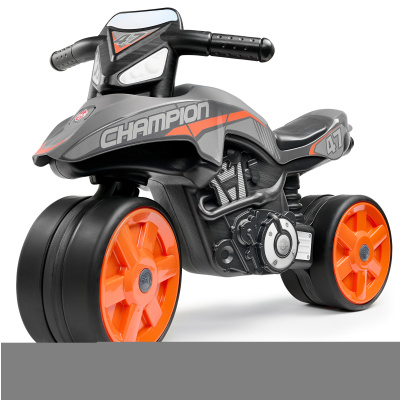 Odrážedlo Street Champion šedo/oranžové