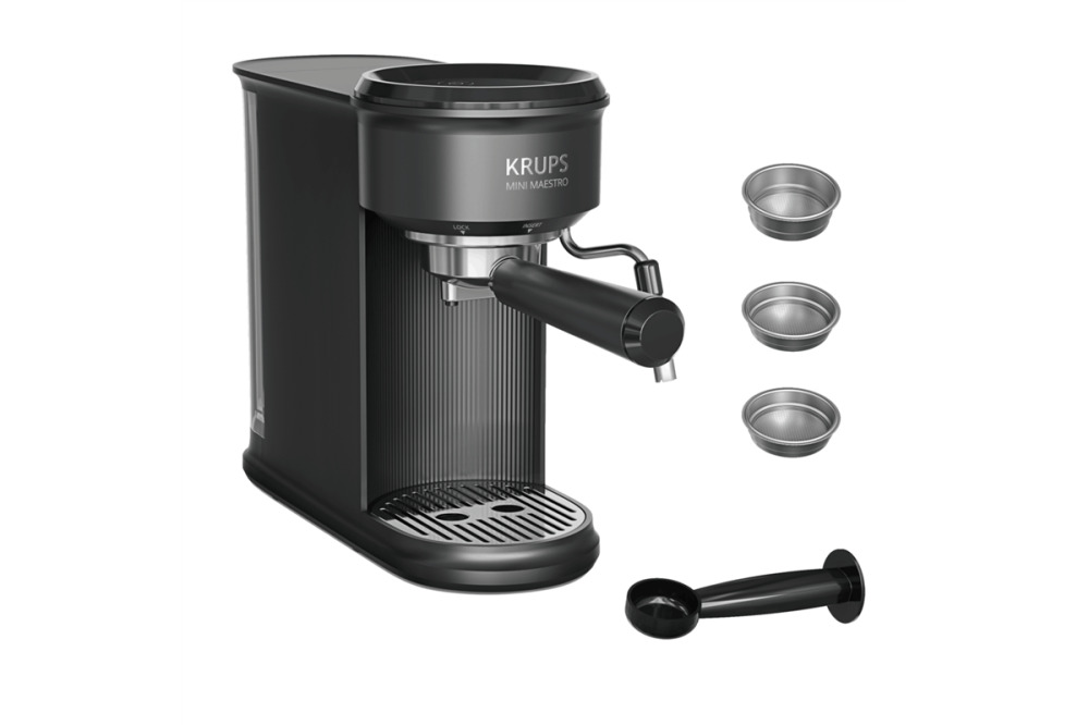 Pákový kávovar KRUPS Mini Maestro XP3508E0 Černý