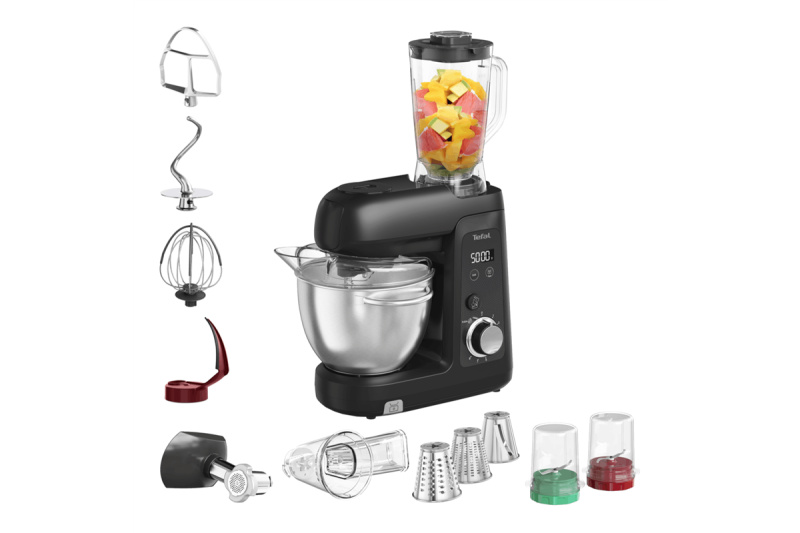 Kuchyňský robot Tefal Bake Partner QB5458F0 Černý
