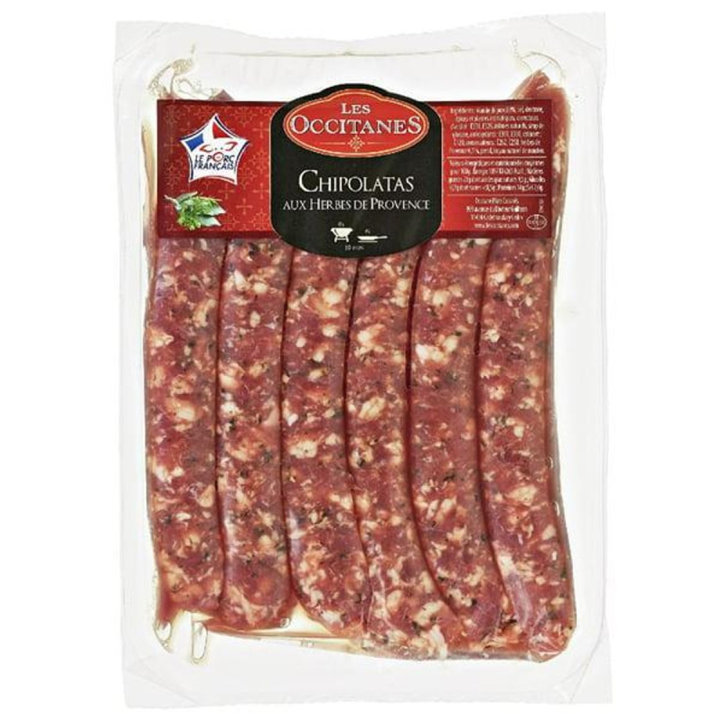 Les Occitanes Chipolatas klobásy s provensálskými bylinkami