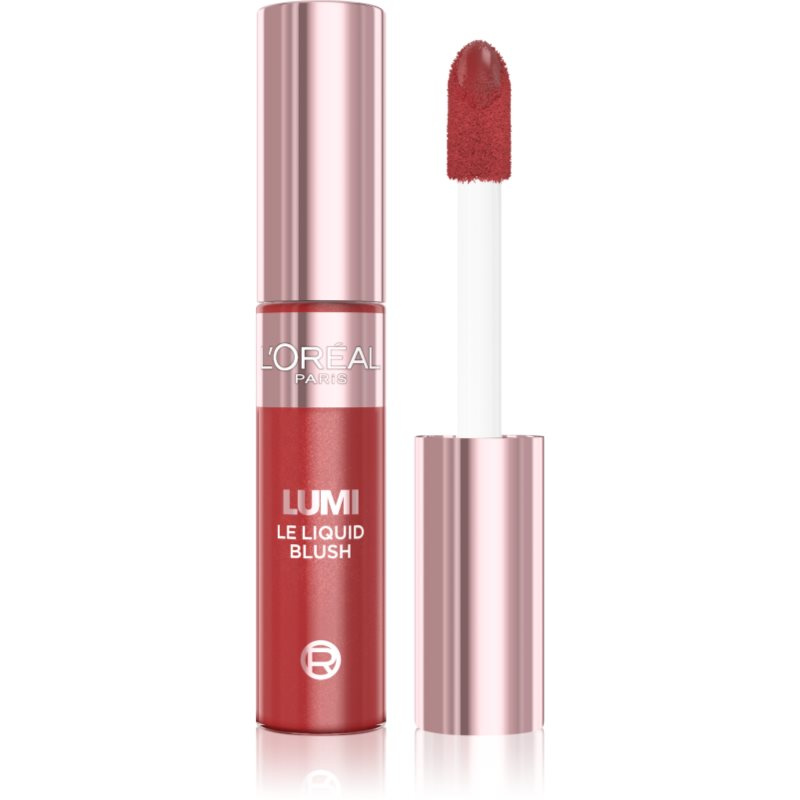 L’Oréal Paris Lumi Glowy Blush tekutá tvářenka odstín 635 Worth It Medium 11 ml
