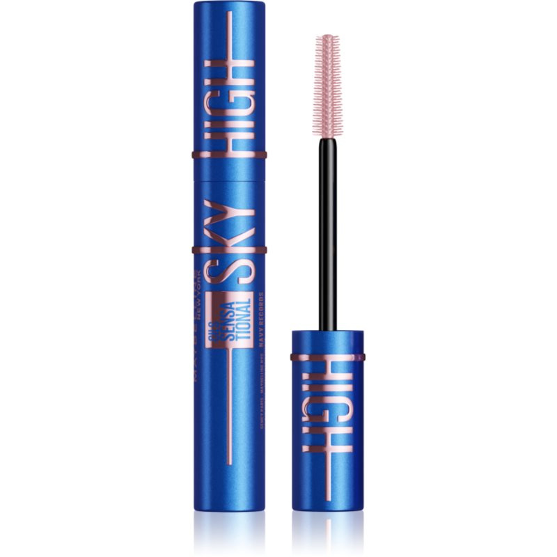 Maybelline New York Sky High Navy Blue Řasenka 7,2 ml