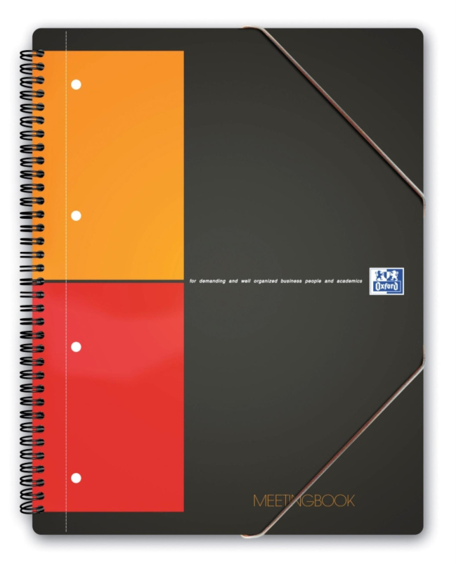 Blok Oxford International Meetingbook A4+, čtverečkovaný