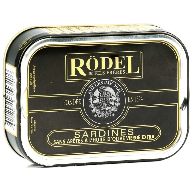 Rödel Sardinky bez kostí v extra panenském olivovém oleji
