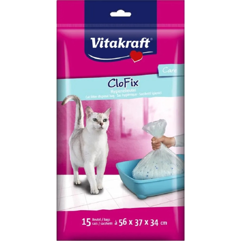 Vitakraft Clofix Hygienické sáčky 15 ks