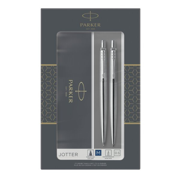 Parker Jotter Stainless Steel KT + MT CT Parker