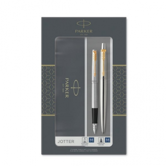 Plnicí pero Parker Jotter Stainless Steel PP + KT GT Parker