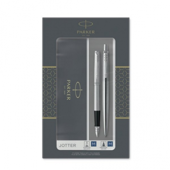 Plnicí pero Parker Jotter Stainless Steel PP + KT CT Parker