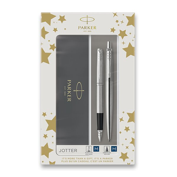 Plnicí pero Parker Jotter Stainless Steel PP + KT CT Parker