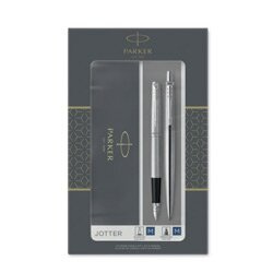 Plnicí pero Parker Jotter Stainless Steel PP + KT CT Parker