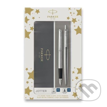 Plnicí pero Parker Jotter Stainless Steel PP + KT CT Parker