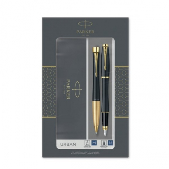 Plnicí pero Parker Urban PP + KT matt black GT Parker