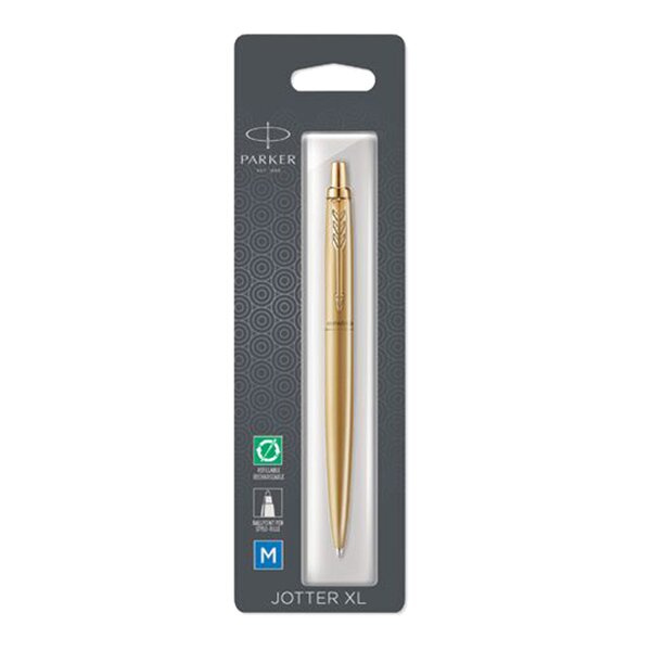 Parker Jotter XL Monochrome Gold GT kuličkové pero, blistr