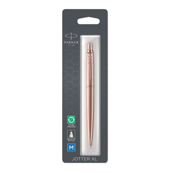 Parker Jotter XL Monochrome Pink Gold PGT kuličkové pero, blistr