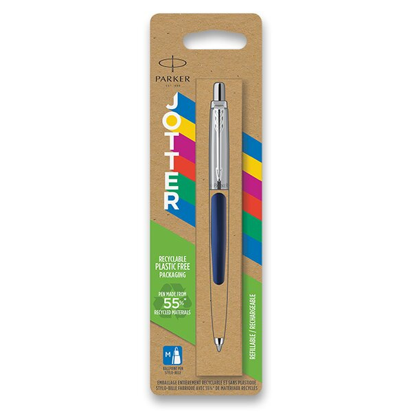 Kuličkové pero Parker Jotter Originals, blistr navy blue