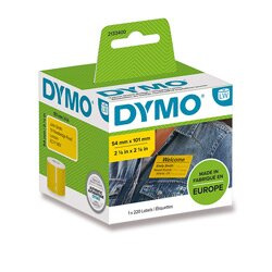 Dymo LW S0722430 - originální papírové štítky - 101 x 54 mm, žluté