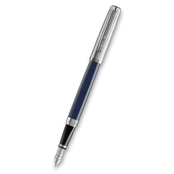 Waterman Exception Made in France DLX Blue CT plnicí pero hrot F Waterman