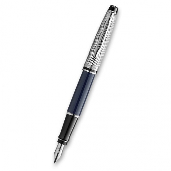 Waterman Expert Made in France DLX Blue CT - plnicí pero hrot F