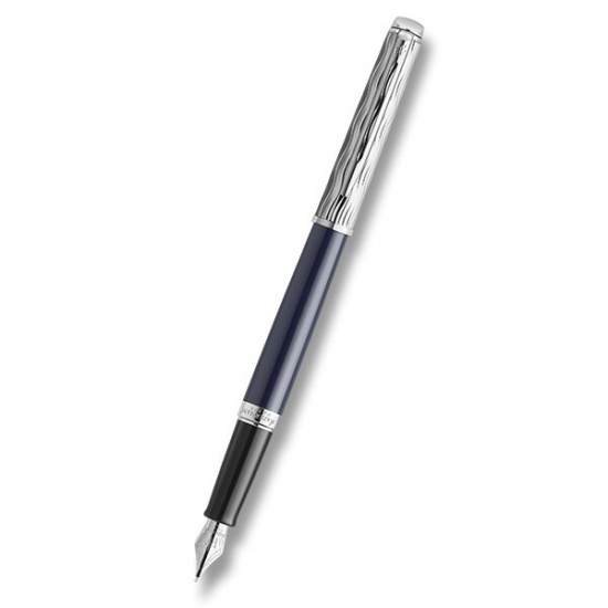 Waterman Hémisphére Made in France DLX Blue CT - plnicí pero hrot F